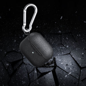 Étui de protection pour écouteurs en Tpu souple <span class=keywords><strong>2022</strong></span>, en Grain Lychee pour étui Airpod porte-clés <span class=keywords><strong>pro</strong></span> 2, nouvelle collection Offre Spéciale - Product Image 3