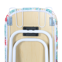 Planche à repasser pliable 90x30cm avec support en tube d'acier sur pied Construction métallique pour le salon