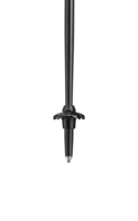 Bâton de randonnée réglable en fibre de carbone avec poignée en mousse EVA, léger, 3 sections, avec embout en carbure de tungstène à dégagement rapide