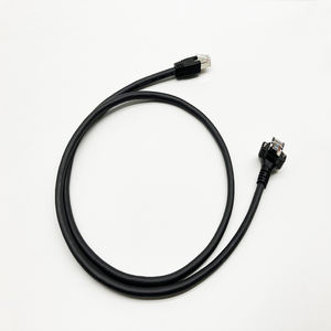 Câble réseau blindé <span class=keywords><strong>CAT</strong></span> <span class=keywords><strong>6a</strong></span>, connecteur <span class=keywords><strong>RJ45</strong></span>, <span class=keywords><strong>S</strong></span>/<span class=keywords><strong>FTP</strong></span>, cordon Ethernet CAT6a coudé vers le haut et vers le bas avec double verrouillage à vis - Product Image 2