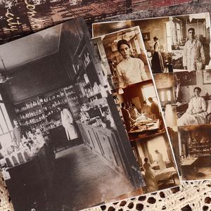 JAI IMAN 32 papiers et 36 autocollants <span class=keywords><strong>Vintage</strong></span> 1920s Hospital DIY Scrapbook Paper <span class=keywords><strong>Kit</strong></span> pour <span class=keywords><strong>Scrapbooking</strong></span> Supplies - Product Image 4