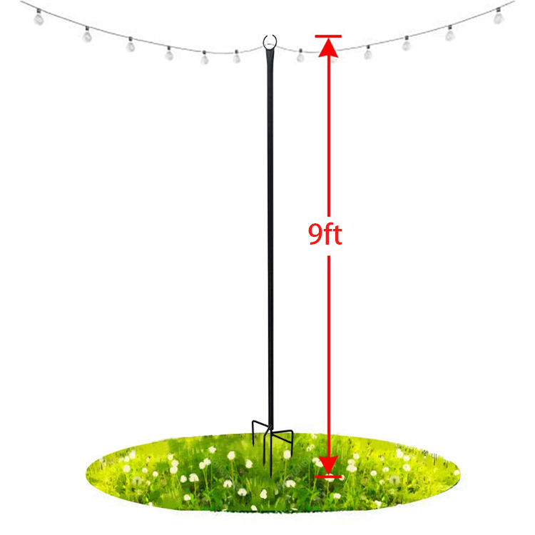 Уличные стойки для гирлянд, уличные гирлянды для рождественских праздников или вечеринок