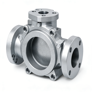 Moulage par investissement sur mesure, corps de vanne en aluminium moulé sous pression A380 ADC12 pour les marchés des vannes industrielles selon les plans - Product Image 3