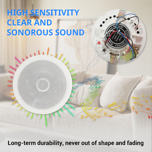 704 6 Inch 30W Nền <span class=keywords><strong>100V</strong></span> Trần Loa Tường Loa Đồng Trục - Product Image 5