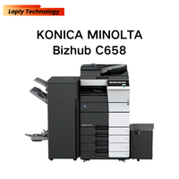 Mesin Fotokopi Printer Laser Warna Multifungsi Konica Minolta Bizhub C658 A3 Bekas, Teruji 100%, Kondisi Refurbished, Kecepatan Tinggi, Garansi 18 Bulan