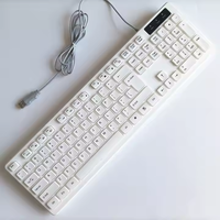 104 touches USB clavier filaire prend en charge l'anglais arabe russe français allemand portugais espagnol italien