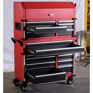 Gl3710l Thép Ngăn Kéo Kéo Dài Con Lăn Tủ Công Cụ Xe Đẩy Lưu Trữ Hộp Công Cụ - Product Image 5