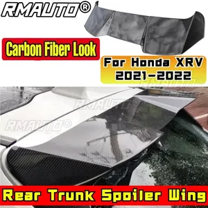 สปอยเลอร์หลังสำหรับ Honda VEZEL XRV ปี 2019 2020 2021 2022 2023 ชิ้นส่วนภายนอกทำจากพลาสติก ABS สปอยเลอร์หลังคาท้ายรถยนต์ อุปกรณ์ตกแต่งรถยนต์ - Product Image 2
