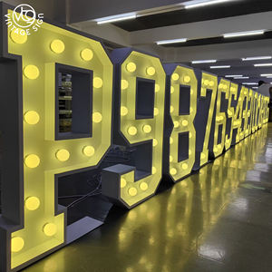 Modello di numeri di tendone 4ft con lettere alte 5 piedi per la vendita calda - Product Image 1