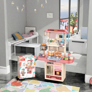 Juego de Cocina de Juguete con Sonido y Luz para Niños, 65 cm, Juego de Imitación, Mesa de Cocina, Juego de Roles, Utensilios de Cocina para Niños - Product Image 3