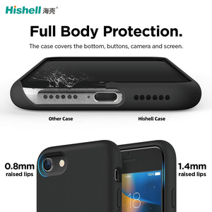 Funda de teléfono de silicona sólida ecológica Premium para <span class=keywords><strong>iPhone</strong></span> 7/8/<span class=keywords><strong>SE</strong></span> <span class=keywords><strong>2022</strong></span>/<span class=keywords><strong>SE</strong></span> 2025 modelos antideslizantes y a prueba de golpes Pro Max Plus - Product Image 4