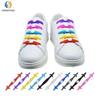Lacets en silicone sans nœuds, lacets élastiques pour baskets, enfants et adultes