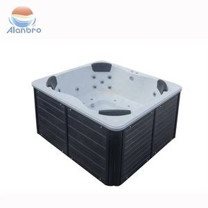 温水浴槽4-5人用屋外スパ排水マッサージワールプールアクリル自立型 - Product Image 1