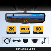 Caméra de recul 2K+1080P avec streaming, IA BSD, écran intelligent 9,2 pouces, WiFi, Carplay, moniteur de stationnement, enregistreur vidéo, garantie 1 an