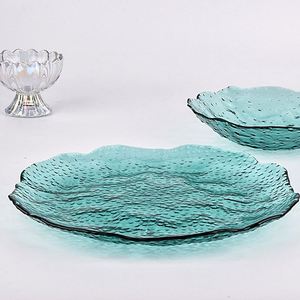 Juego de Platos de Presentación Modernos y Elegantes - Platos de Vidrio Estilo Japonés para Postres y Comidas - Product Image 4