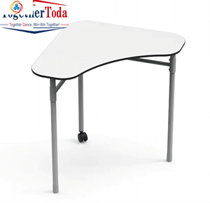 Escritorio de Diseño Moderno para Estudiantes, Muebles de Estación de Trabajo Profesional, Escritorios de Oficina Triangulares Colaborativos para Trabajar, Leer y para Escuelas - Product Image 1