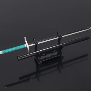 जापान एनीमे एक टुकड़ा चारदीवारी अंडे तलवार 26 सेमी 43 ग्राम जस्ता धातु शिल्प छोटे गैजेट उपहार मिनी ब्लेड - Product Image 3