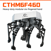 Main robotique modulaire haute capacité CTHM6F460, course de 460 mm, pour la manutention de marchandises maritimes et les systèmes de chargement/déchargement portuaires