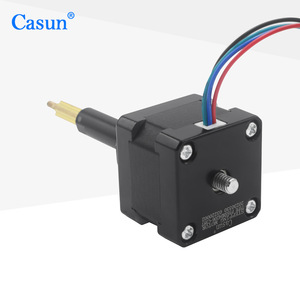 Cho Nhà Máy Thương Hiệu Lai Động Cơ Tuyến Tính Dc24v <span class=keywords><strong>2</strong></span>-Giai Đoạn Nema23 20/28/42 Cố Định Trục Vít Rod Kính Thiên Văn Đẩy Rod Bước - Product Image 2