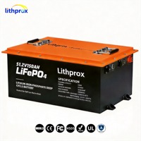 Batterie LiFePO4 38,4V 100Ah avec Bluetooth et fonction chauffante pour voiturette de golf et stockage solaire hors réseau