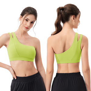 Soutien-gorge de sport asymétrique dos nu pour <span class=keywords><strong>femme</strong></span>, haute intensité, antichoc <span class=keywords><strong>et</strong></span> anti-vibration, idéal pour le yoga <span class=keywords><strong>et</strong></span> le sport – Meilleure vente - Product Image 6