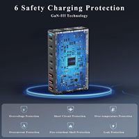 Station de charge de bureau GaN3 600W, chargeur de bureau multi-ports USB C, PD140W PD100W PD30W QC30W, chargeur rapide pour ordinateur portable, téléphone