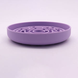Bol de nourriture lente pour chien en silicone, tapis de léchage, plateau de léchage, bol agitateur, jouet de puzzle pour chat et chien, pour dissimuler et distribuer la nourriture en abondance - Product Image 5