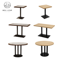 Ensemble de mobilier commercial en cuir pour hôtel, café, restaurant : banquette demi-courbe, table et chaises en marbre