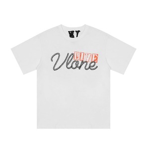 V LONE hommes T-shirt 100% coton Original marque Streetwear femmes T-shirt USA été à manches courtes Harajuku Hip Hop T-shirt <span class=keywords><strong>Vlone</strong></span> - Product Image 4
