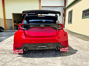 Alerón Trasero de Doble Fibra de Carbono de Alta Calidad para <span class=keywords><strong>GR</strong></span> <span class=keywords><strong>Yaris</strong></span> con Acabado Mate - Piezas Exteriores de Estilo Deportivo para Modificación de Automóviles - Product Image 2