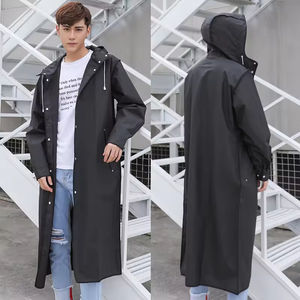 Impermeable con Capucha Reutilizable con Logotipo Personalizado para Hombre y Mujer, Capa Impermeable para Turismo, Poncho para Lluvia, Gabardina - Product Image 6