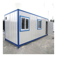 Maison Modulaire Conteneurisée en Acier Préfabriquée, Bâtiment Amovible en Kit pour Bureau, Domicile, Atelier, Extérieur, École, Cuisine – Installation Rapide