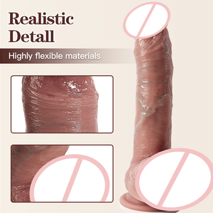 柔らかくリアルな肌触りのシリコン製高品質リアル女性用玩具セックス大人のおもちゃ女性用マスターベーター - Product Image 2