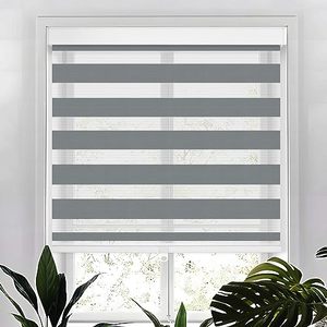 Tốt nhất bán màn lựa chọn màu sắc tùy chỉnh hai lớp không dây cửa sổ <span class=keywords><strong>Zebra</strong></span> Con lăn rèm - Product Image 6