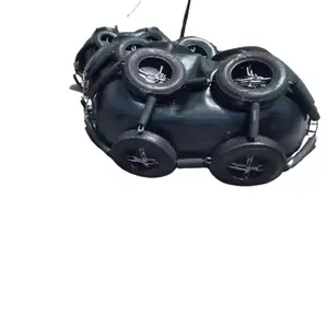 inflatable yokohama pneumatic rubber fenders roller side vessel marine ship vessel boat docking with chain and tire net price