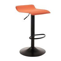 Tabouret de bar le plus vendu en cuir PU, siège selle, chaise de bar pivotante réglable en hauteur pour la maison, le café, le pub