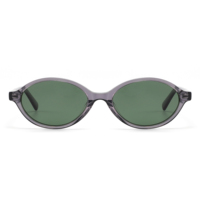 Lunettes de soleil ovales en acétate unisexe polarisées anti-reflet UV400 vision claire extérieure couleur personnalisée usine