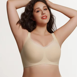 Cao cấp thoải mái của phụ nữ liền mạch cộng với kích thước áo ngực không dây lớn Bust hỗ trợ nâng hàng ngày phong cách hầu như không có cảm giác - Product Image 6