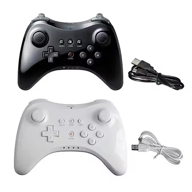 Classic Wireless Joystick Game Controller for N Wii U Pro Gamepad Joypad Manette Handle Control Mando