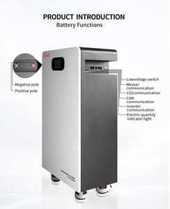 SKE 51,2 В 300AH 48 В литиевая инверторная батарея, длительный срок службы, цилиндрическая литий-ионная солнечная энергетическая система, батарея, возобновляемая энергия - Product Image 3