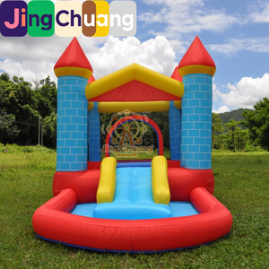 Château gonflable intérieur pour enfants, petit château gonflable, trampoline domestique, trampoline extérieur, <span class=keywords><strong>mini</strong></span> toboggan jouet - Product Image 2