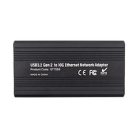 Adaptateur USB 3.0 vers Ethernet, port unique, 10 Gbit/s, carte réseau USB filaire pour serveur externe, en stock
