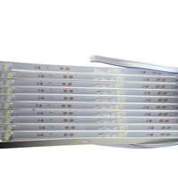 Bande lumineuse LED rétroéclairée pour publicité extérieure DC12V 12 LED/m 12W SMD 3030 2835 IP22 avec corps en aluminium pour boîte à lettres