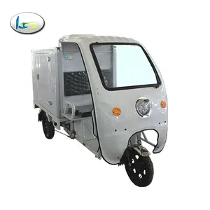 Venta caliente cabina congelada tres ruedas motocicleta/helado entrega refrigerador triciclo precio con sistema de refrigeración