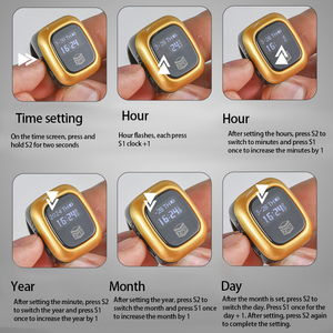 Vente Flash : Le premier compteur de prières musulmanes au <span class=keywords><strong>monde</strong></span> avec rappel Iqibla, écran OLED et bague connectée Zikr - Product Image 5