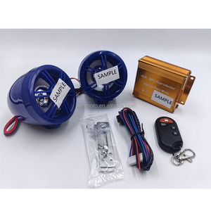 Sistem suara Studio, Audio Studio speaker Stereo alarma FM aksesori motor untuk pemutar musik MP3 <span class=keywords><strong>alarm</strong></span> sepeda motor untuk skuter elektrik - Product Image 5