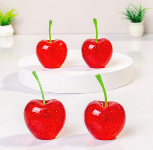 <span class=keywords><strong>Abalorios</strong></span> de resina <span class=keywords><strong>3D</strong></span> con forma de cereza para manualidades, dijes de resina de frutas para accesorios de bricolaje para pendientes y collares, dijes creativos de comida en miniatura - Product Image 4