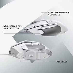 Logitech <span class=keywords><strong>G502X</strong></span> souris de jeu filaire Lightforce hybride commutateurs primaires optiques-mécaniques capteur Hero 25k pour jeux e-sports - Product Image 2