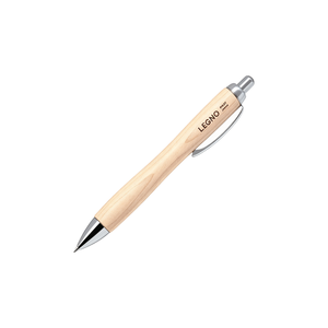 Bolígrafo retráctil de madera Legno BLE 1SK con tinta a base de aceite, punta de 0.7 mm, tinta negra, para escritura diaria en la oficina. - Product Image 2