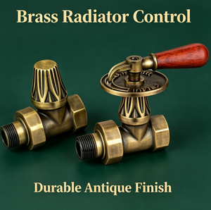 <span class=keywords><strong>Valvola</strong></span> di Controllo Radiatore in Ottone Artigianale Premium Stile Antico, Filettatura Esterna 1/2'' per Radiatori, <span class=keywords><strong>Valvola</strong></span> di Chiusura per Riscaldamento, Fornitura all'Ingrosso - Product Image 3